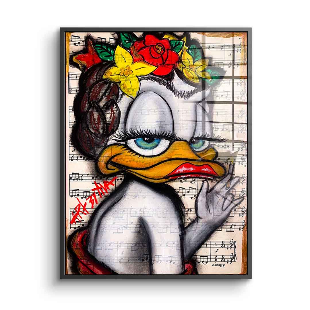 Beauty Duck – szkło akrylowe