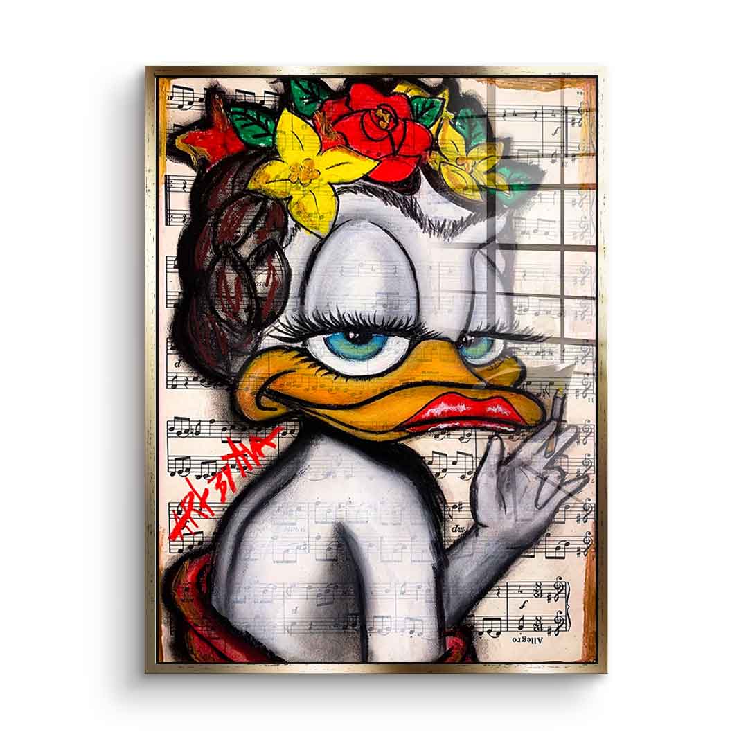 Beauty Duck – szkło akrylowe