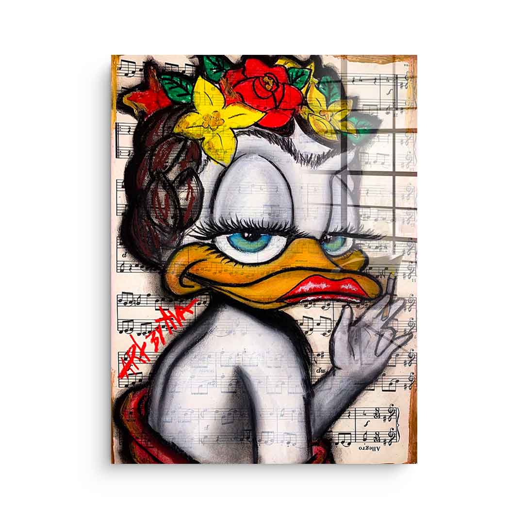 Beauty Duck – szkło akrylowe