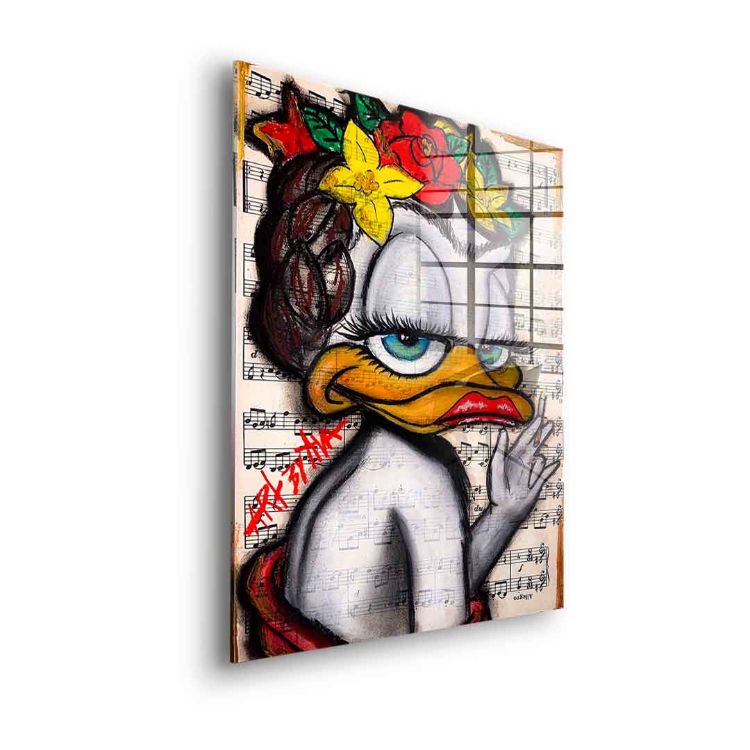 Beauty Duck – szkło akrylowe
