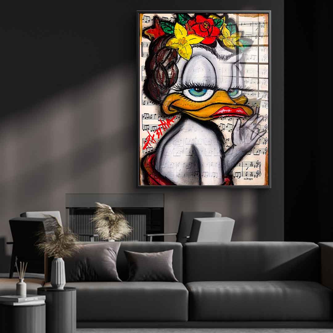 Beauty Duck – szkło akrylowe