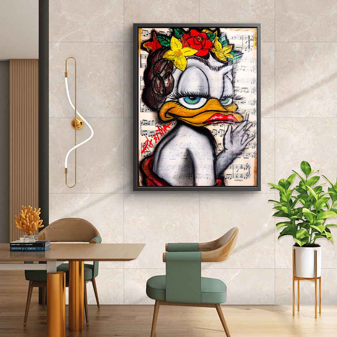 Beauty Duck – szkło akrylowe
