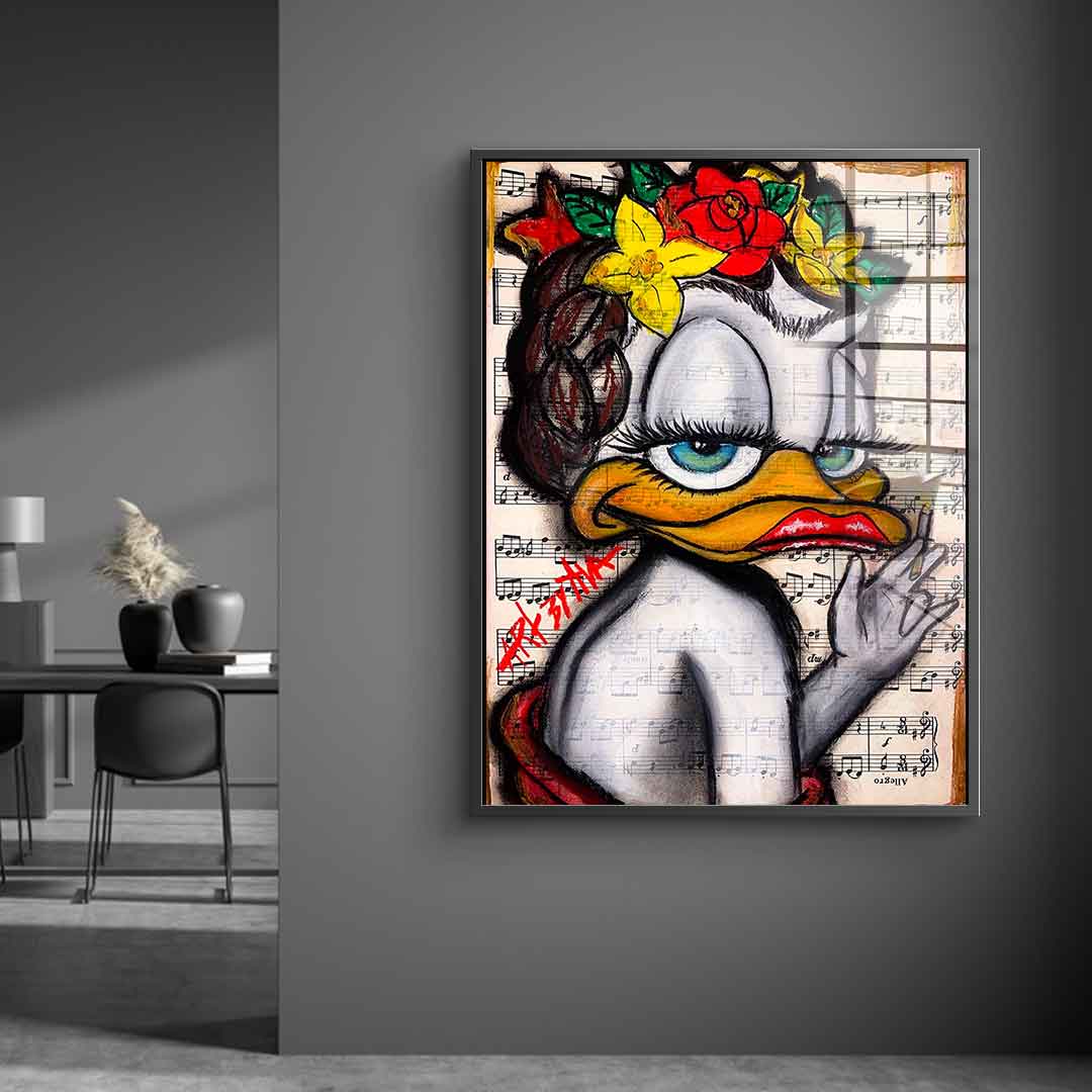 Beauty Duck – szkło akrylowe