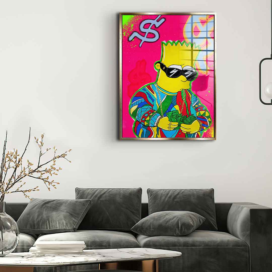 Biggie Bart - Szkło akrylowe