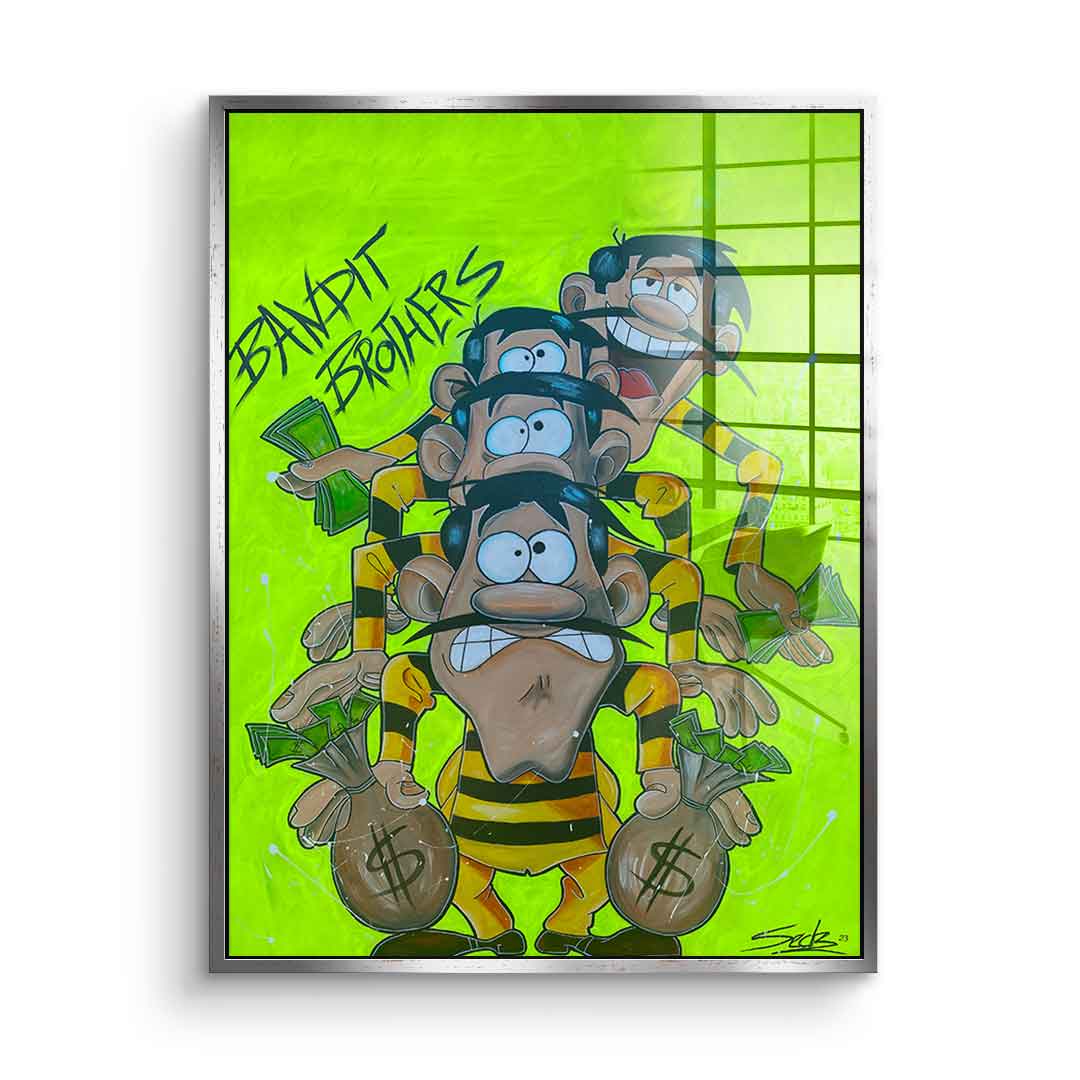 Bandit Brothers - Acrylic glass