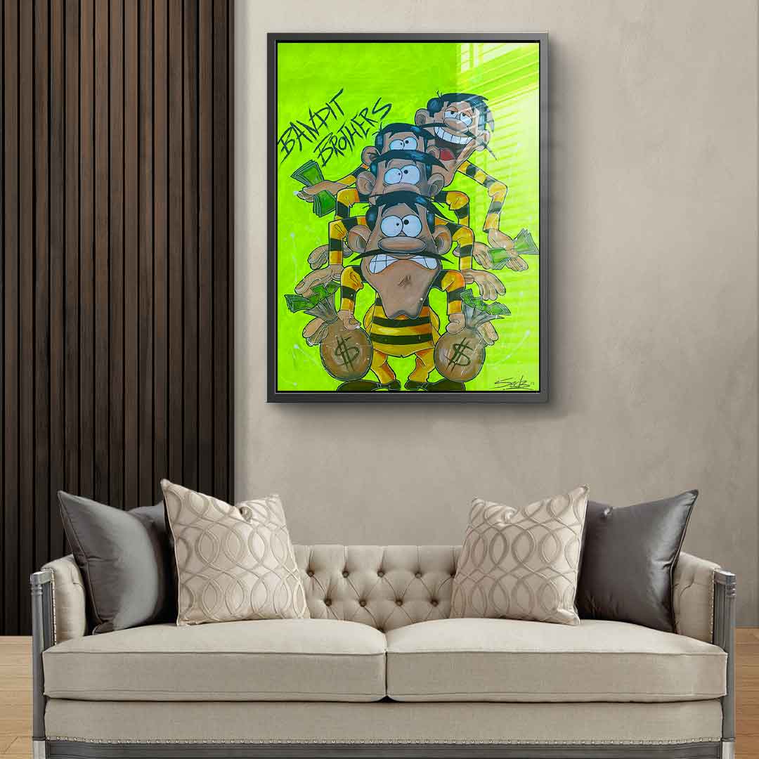 Bandit Brothers - Acrylic glass