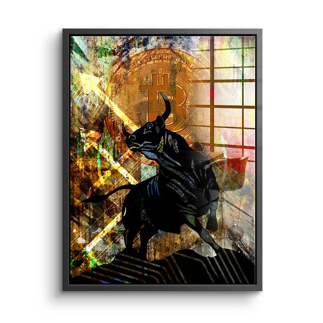 Bitcoin King - Acrylic glass