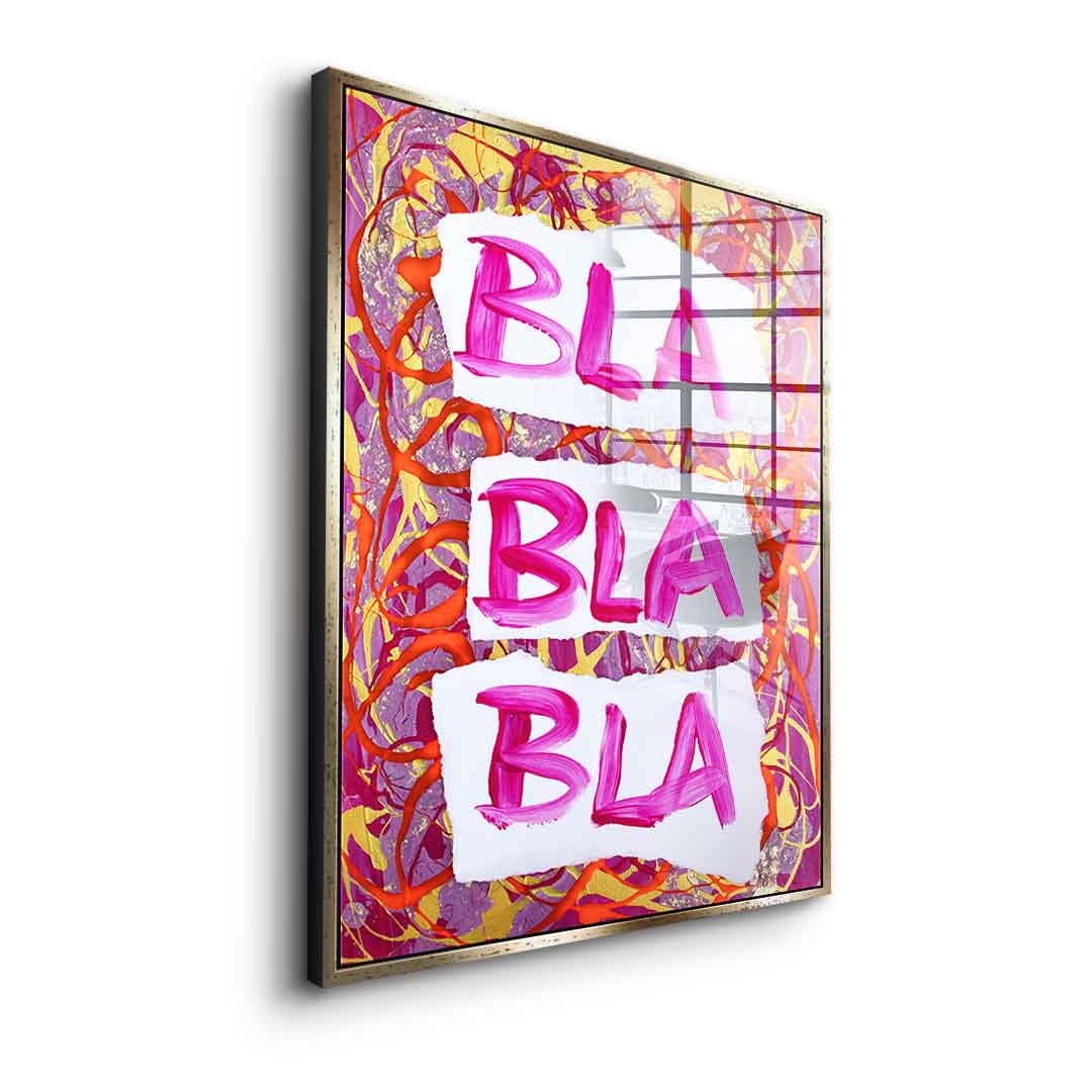 Bla bla bla – Szkło akrylowe