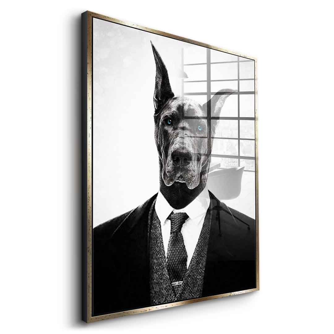 Black Dog - Acrylic glass