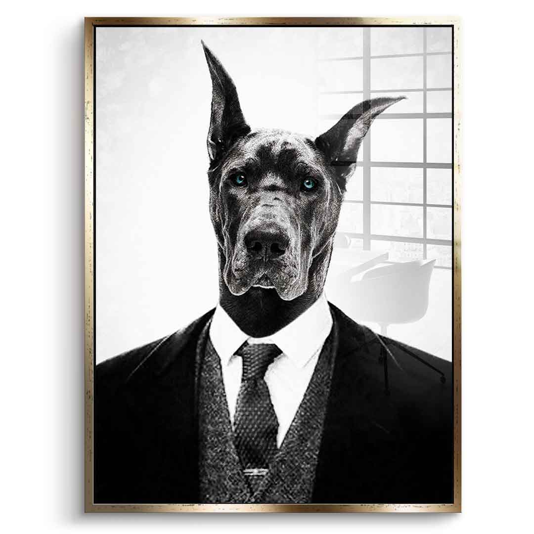 Black Dog - Acrylic glass