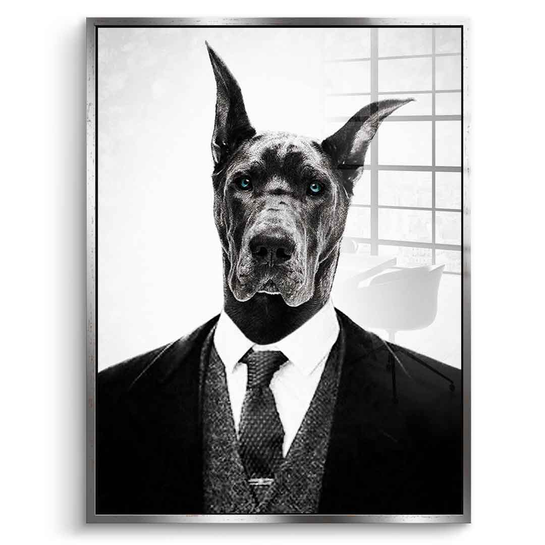 Black Dog - Acrylic glass