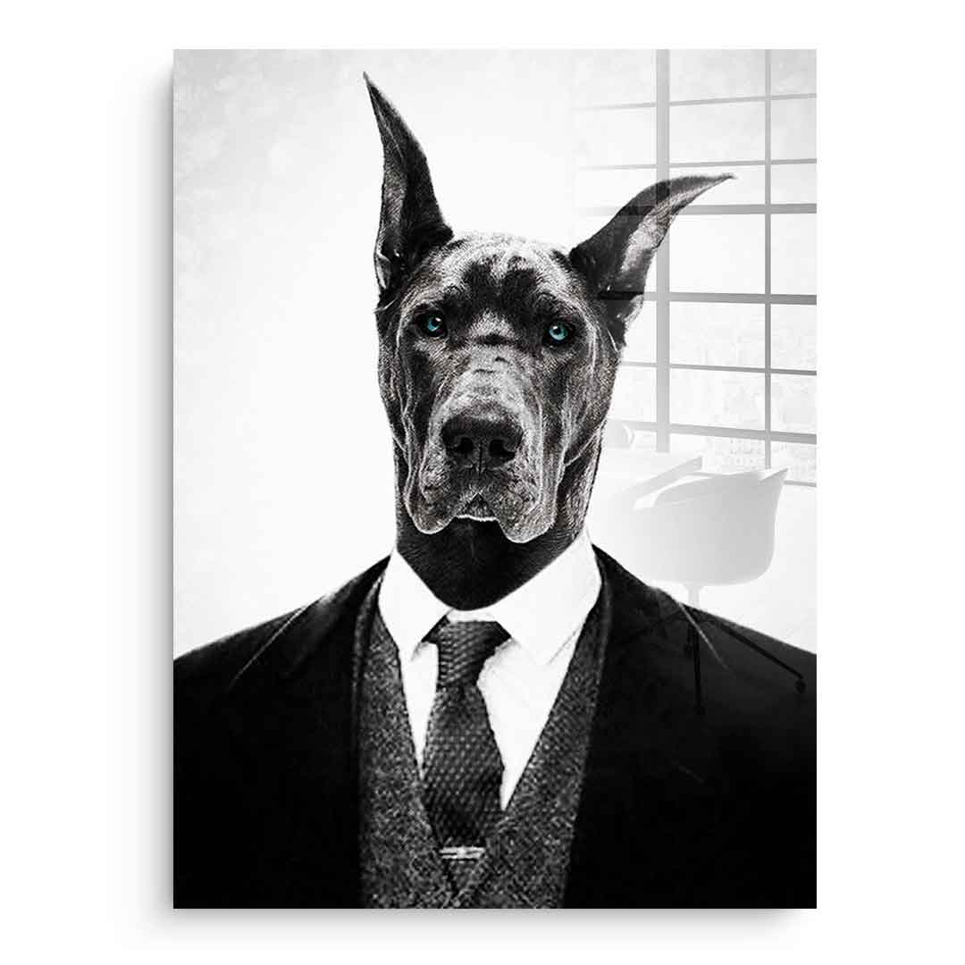 Black Dog - Acrylic glass
