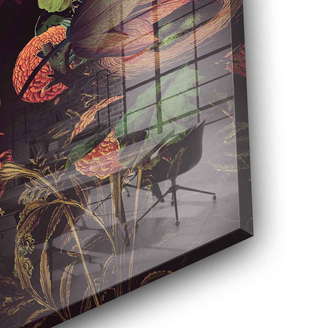 Bloom Skull - Acrylic glass