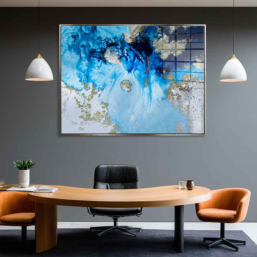 Blue Haven - Acrylglas