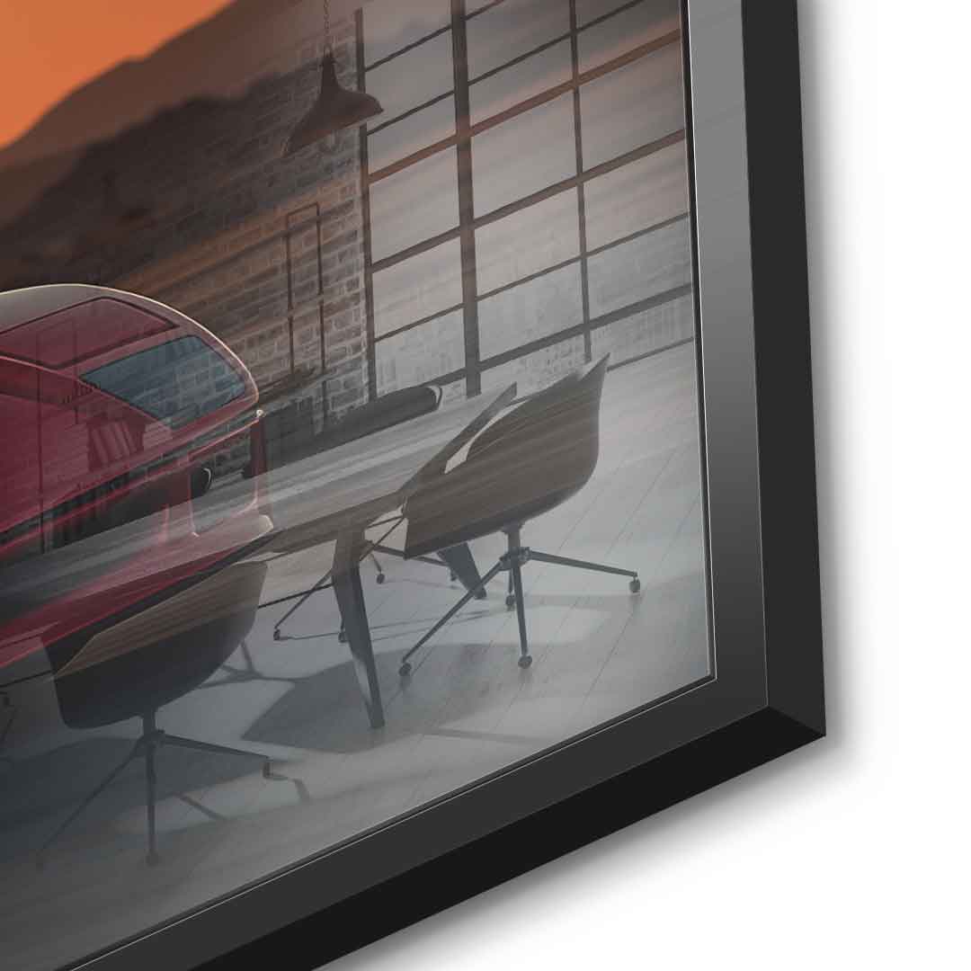 Born to Outrun Limits - Acrylglas