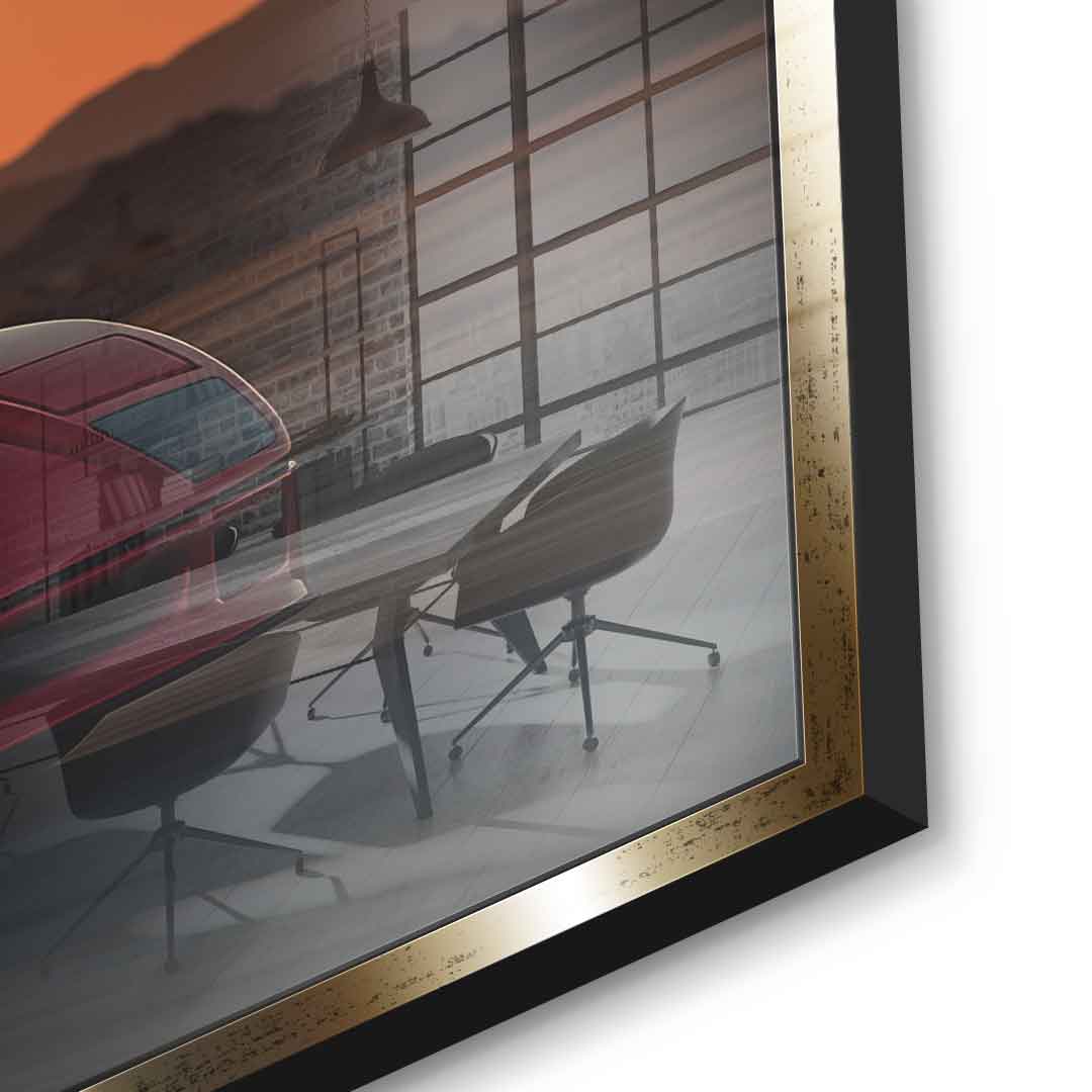 Born to Outrun Limits - Acrylglas