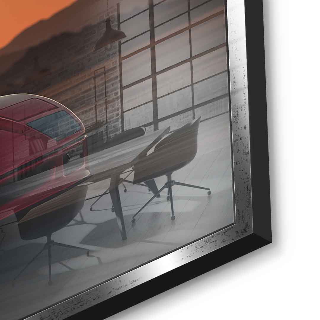 Born to Outrun Limits - Acrylglas