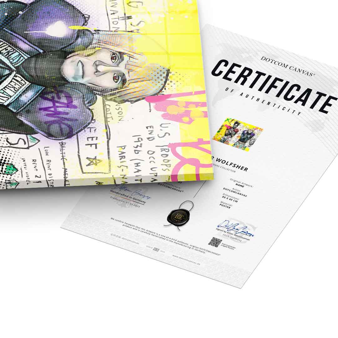 Boxwarhol Bask - Acrylglas