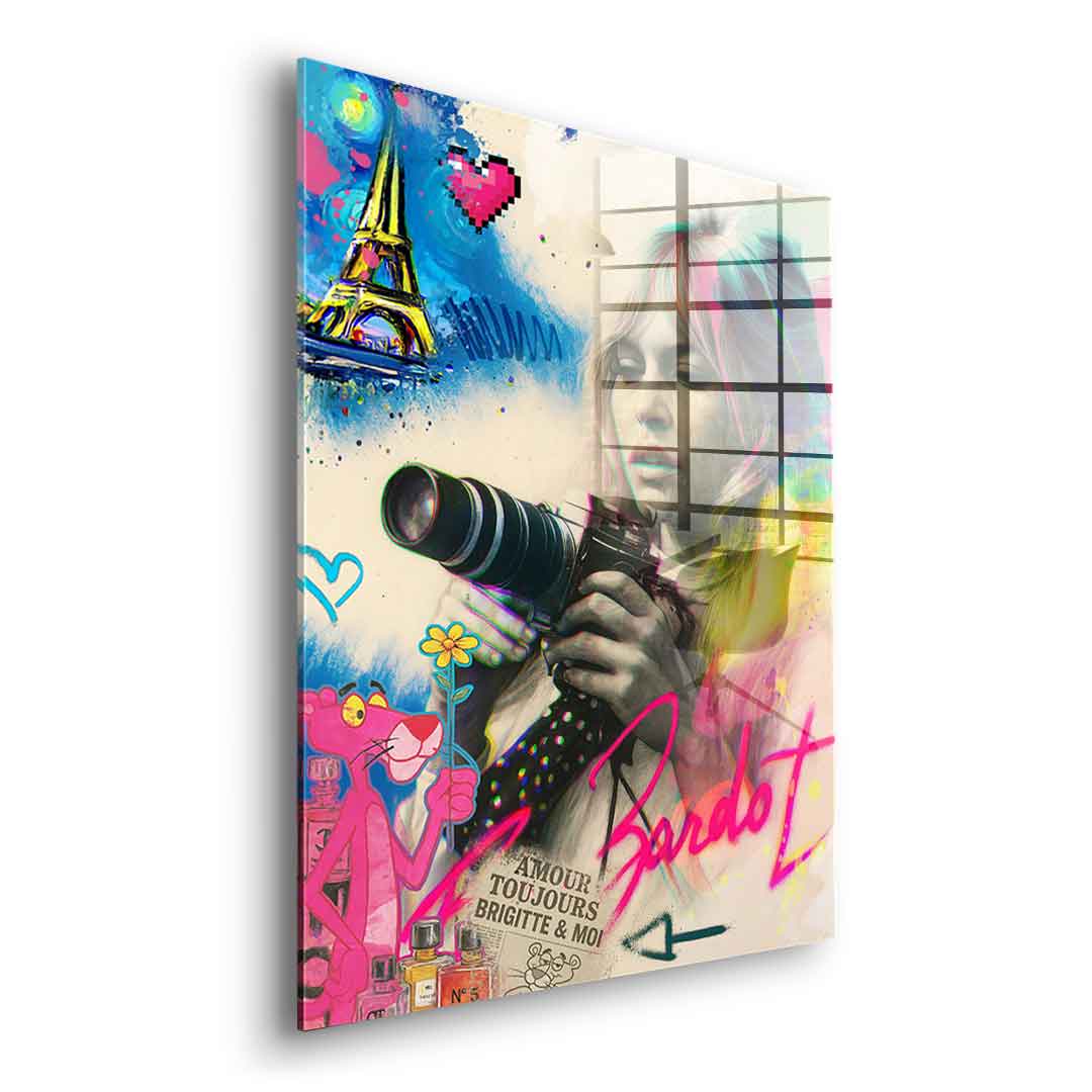 Brigitte Paris - Acrylglas