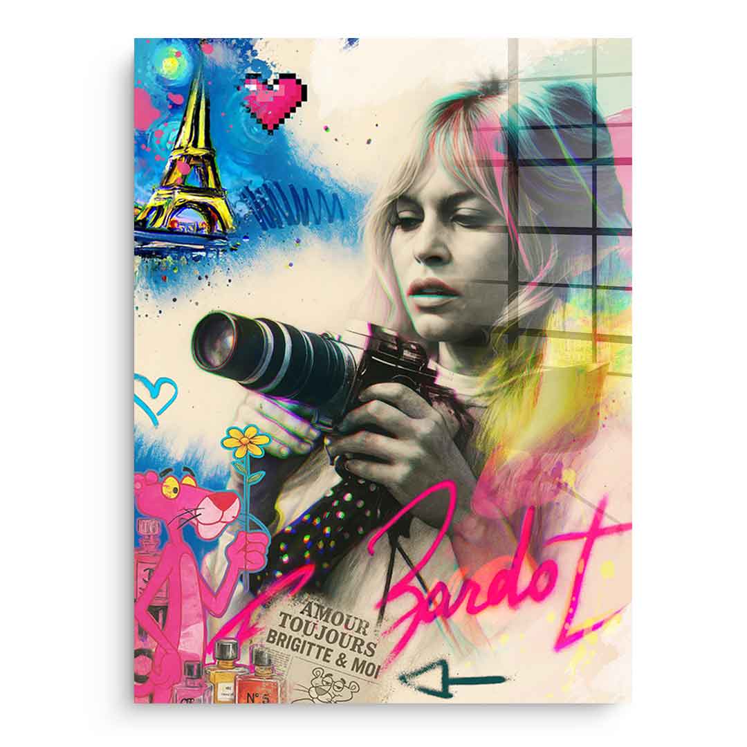 Brigitte Paris - Acrylglas
