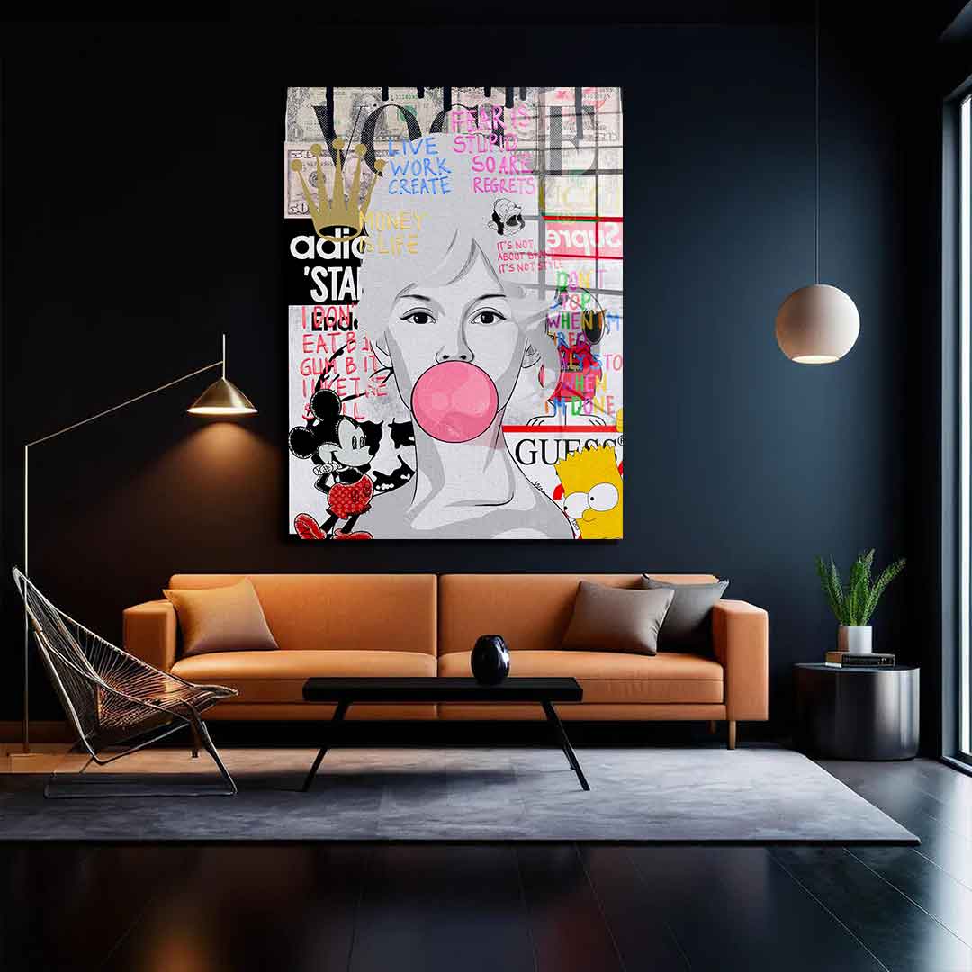 Brigitte Bardot - Acrylic glass