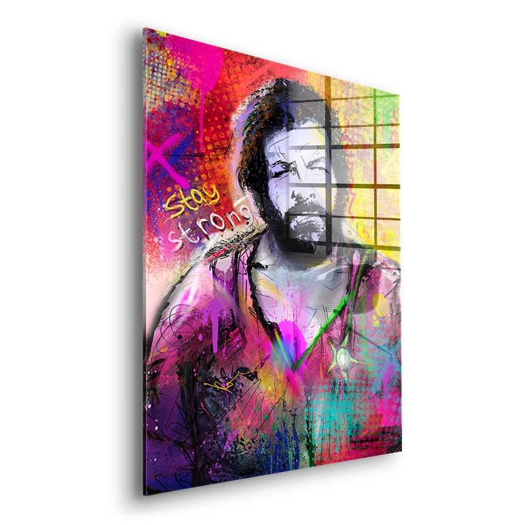 Bud - Stay Strong - Acrylic glass