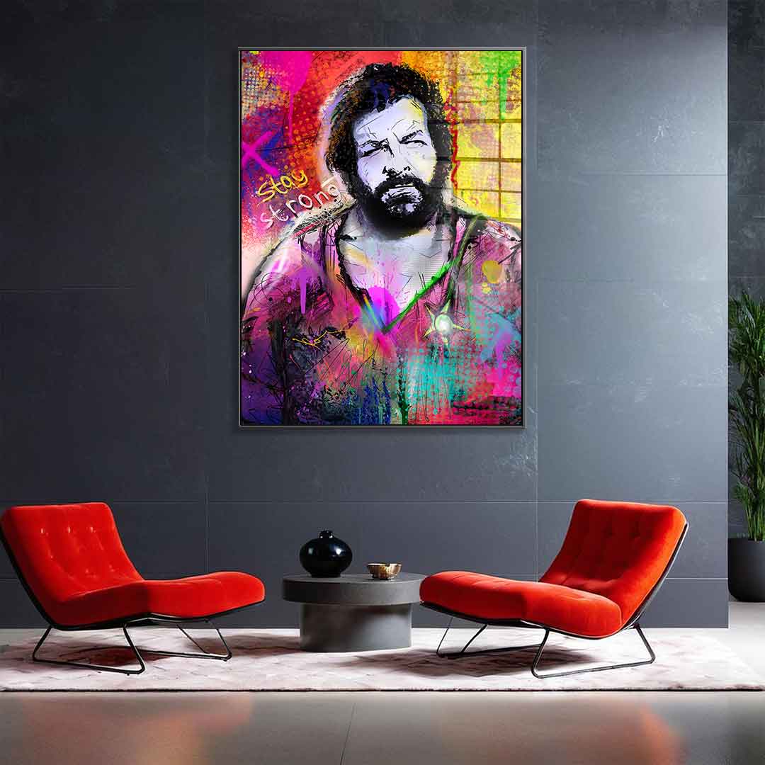 Bud - Stay Strong - Acrylic glass