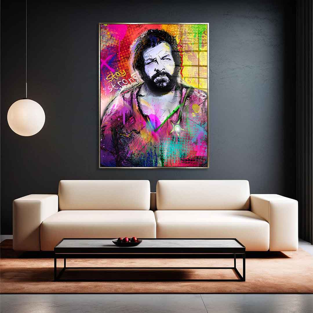 Bud - Stay Strong - Acrylic glass