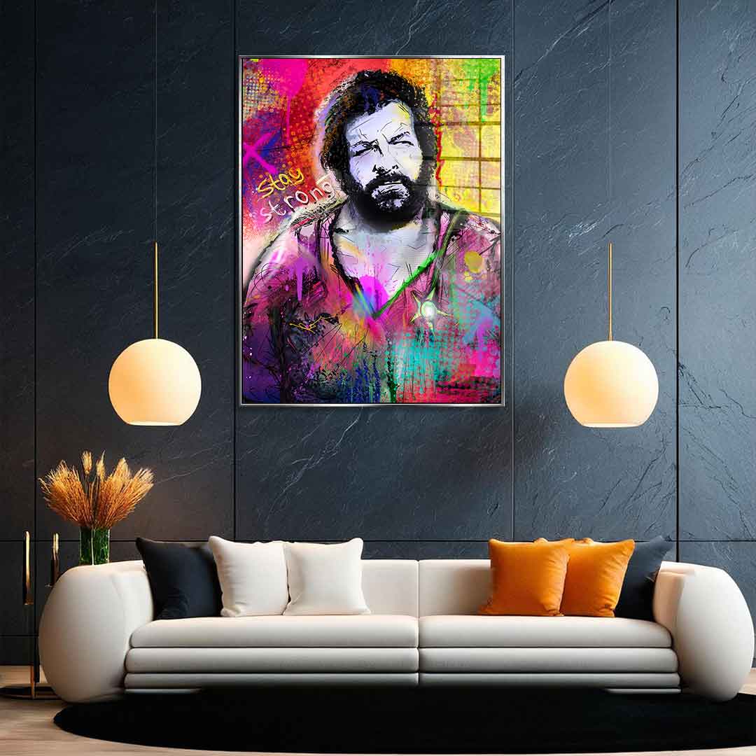 Bud - Stay Strong - Acrylic glass