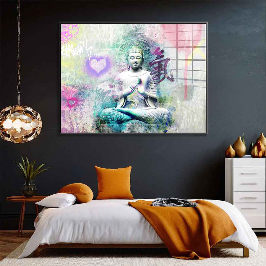 Buddha - Szkło akrylowe