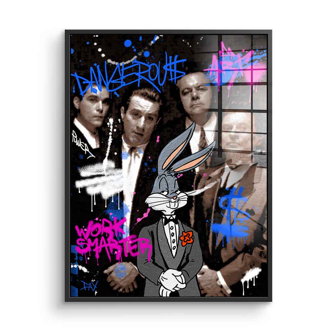 Bugs &amp; The Goodfellas - acrylic glass