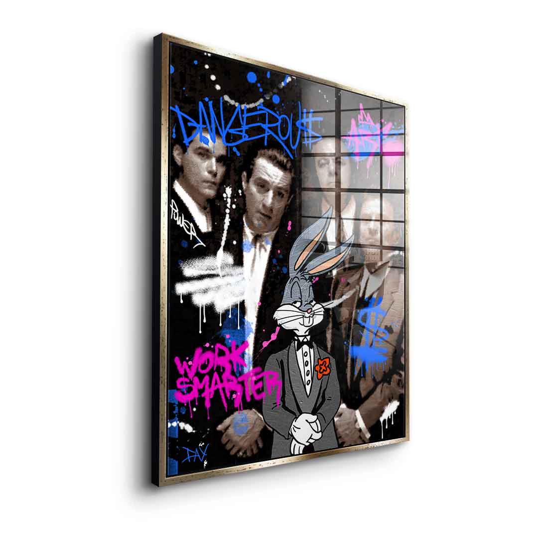 Bugs &amp; The Goodfellas - acrylic glass