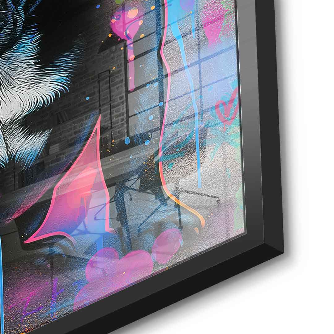 Bulli Graffiti - Acrylglas