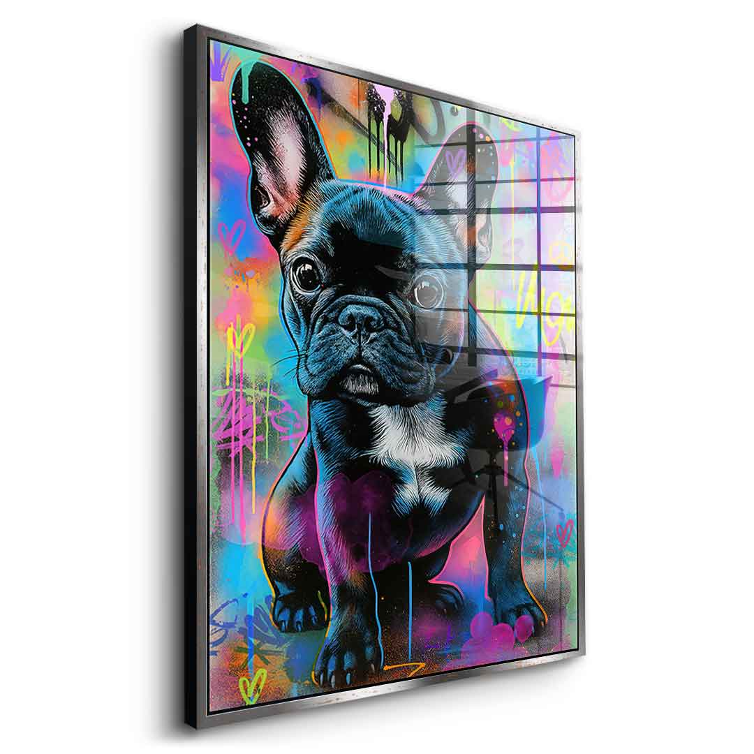 Bulli Graffiti - Acrylglas