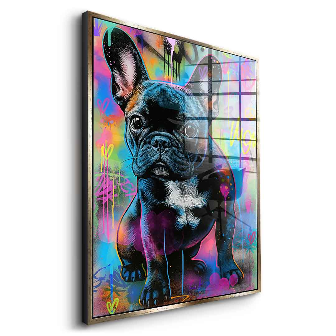 Bulli Graffiti - Acrylglas
