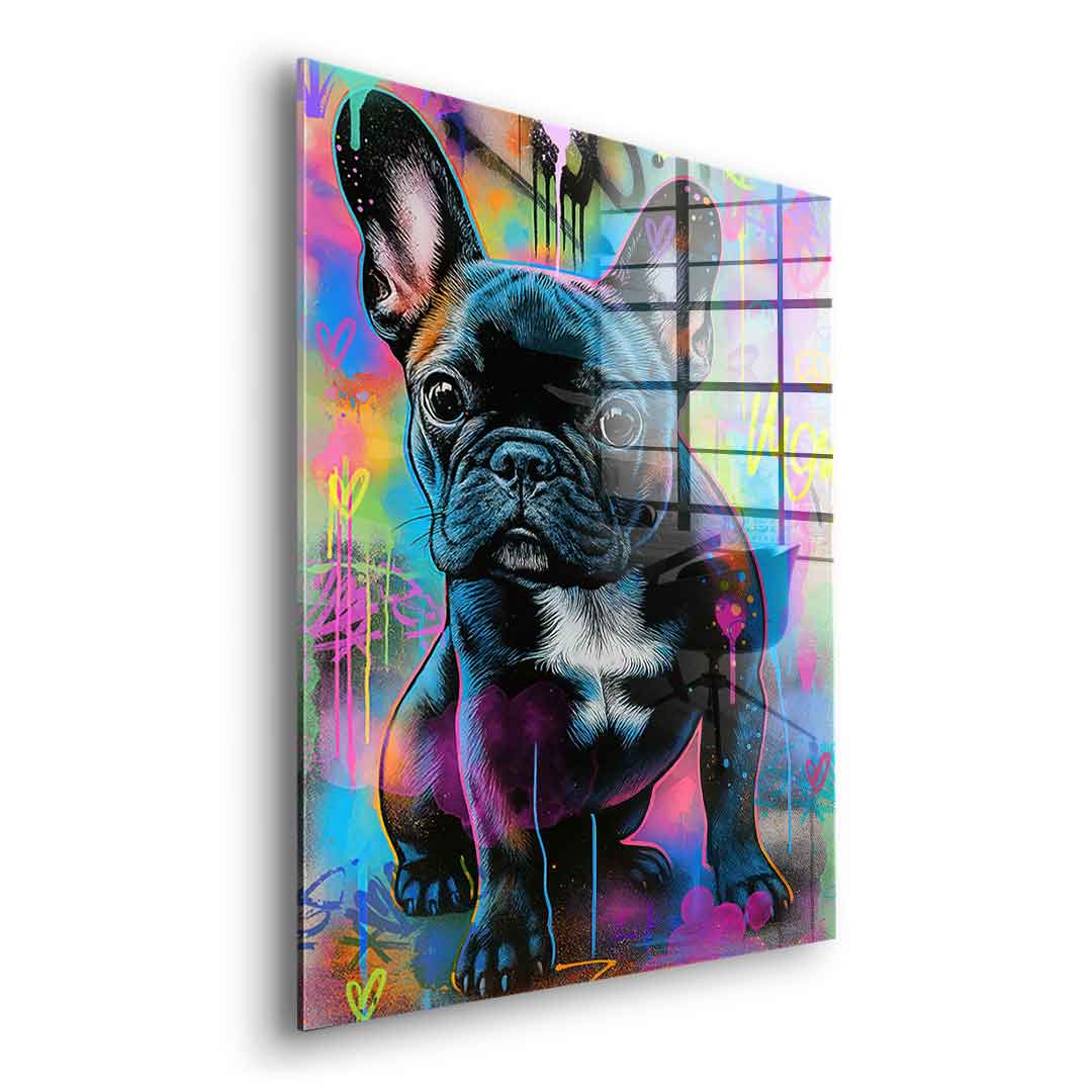 Bulli Graffiti - Acrylglas