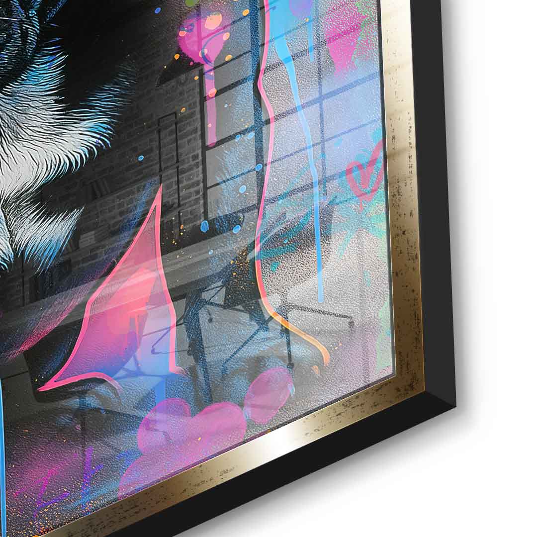 Bulli Graffiti - Acrylglas