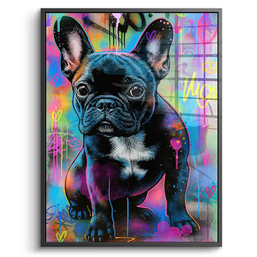 Bulli Graffiti - Acrylglas