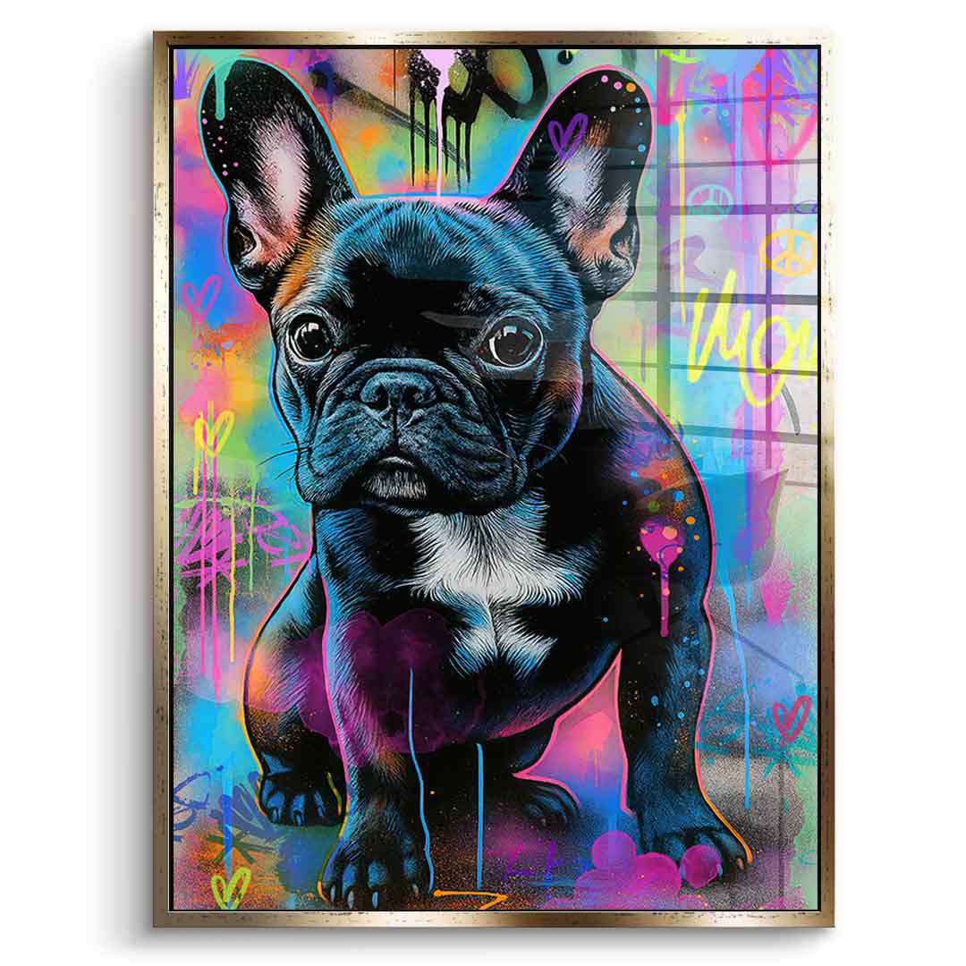 Bulli Graffiti - Acrylglas