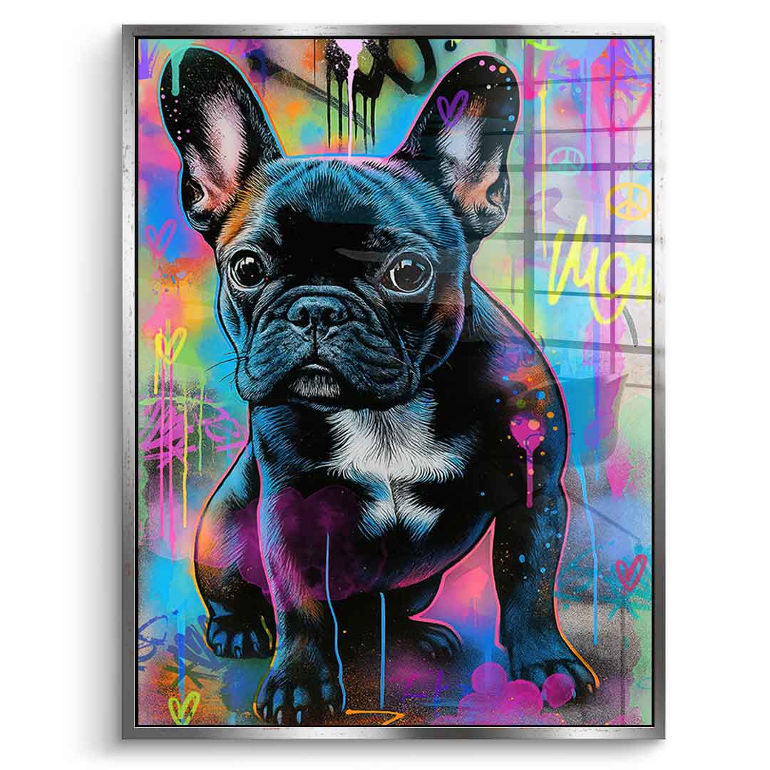 Bulli Graffiti - Acrylglas