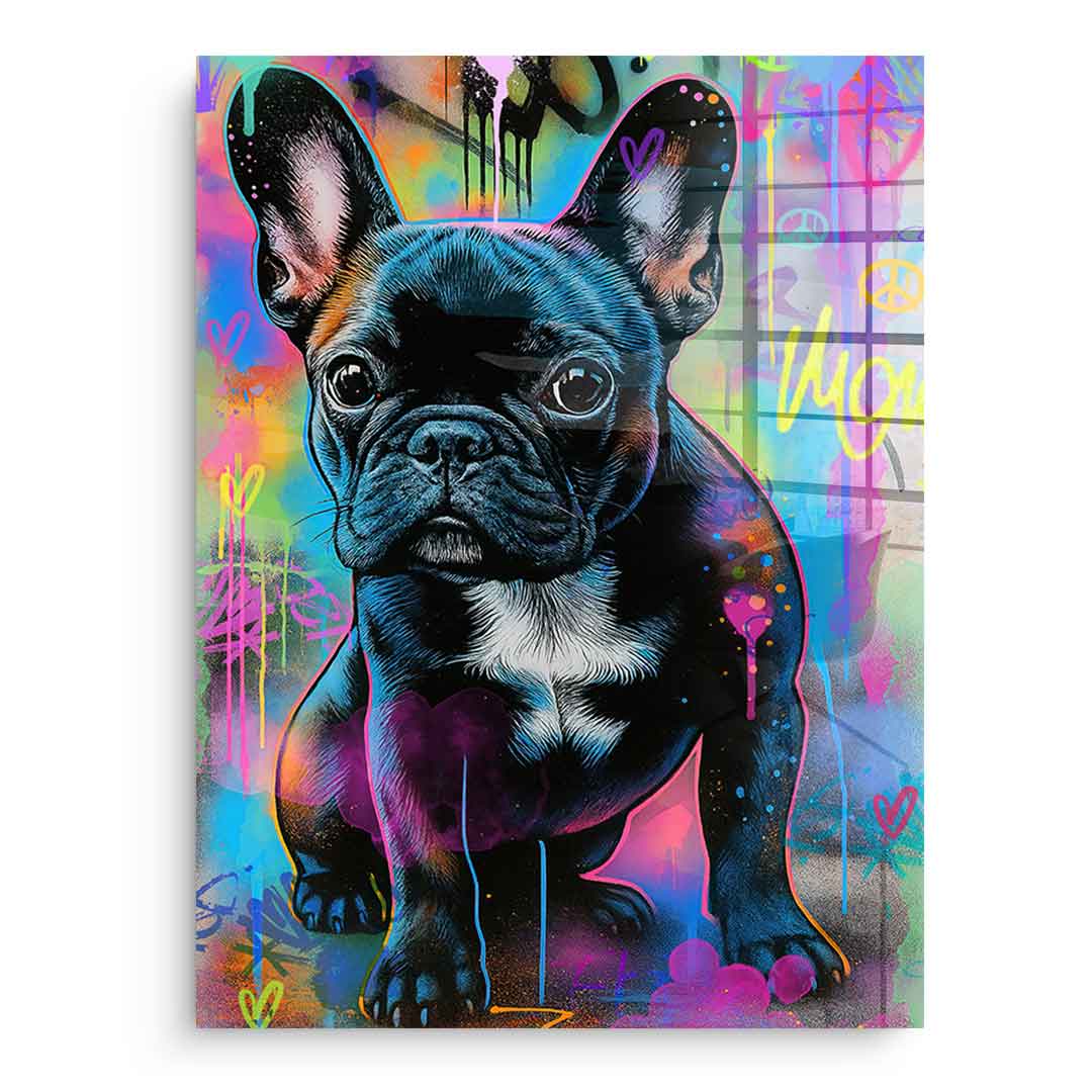 Bulli Graffiti - Acrylglas