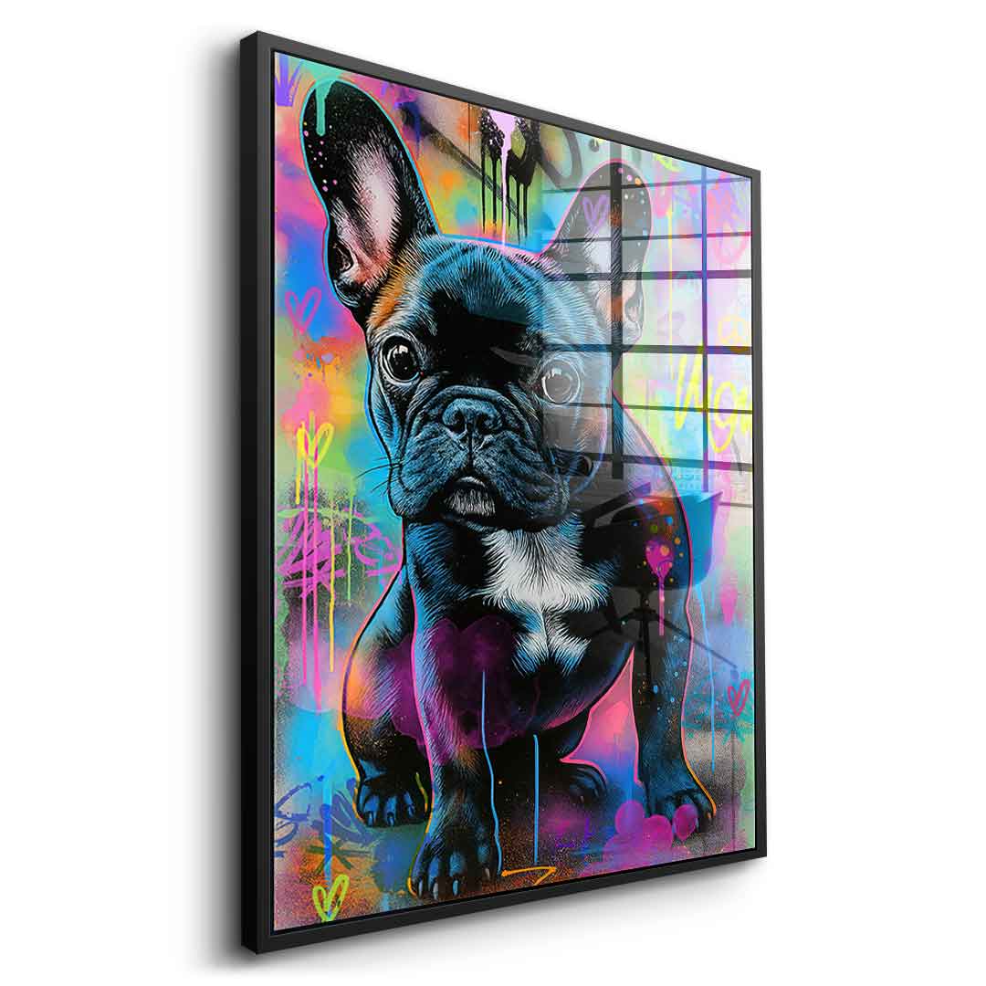 Bulli Graffiti - Acrylglas