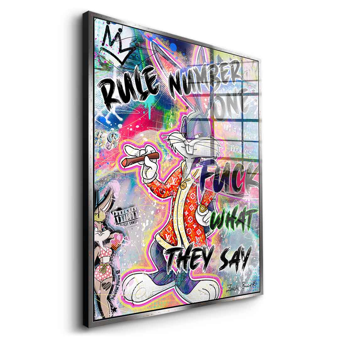 Bunny Fuck - Acrylglas