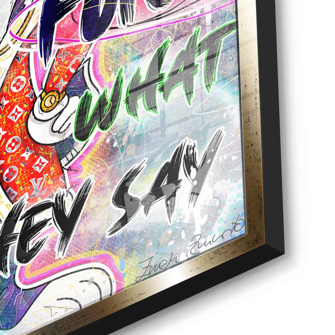 Bunny Fuck - Acrylglas