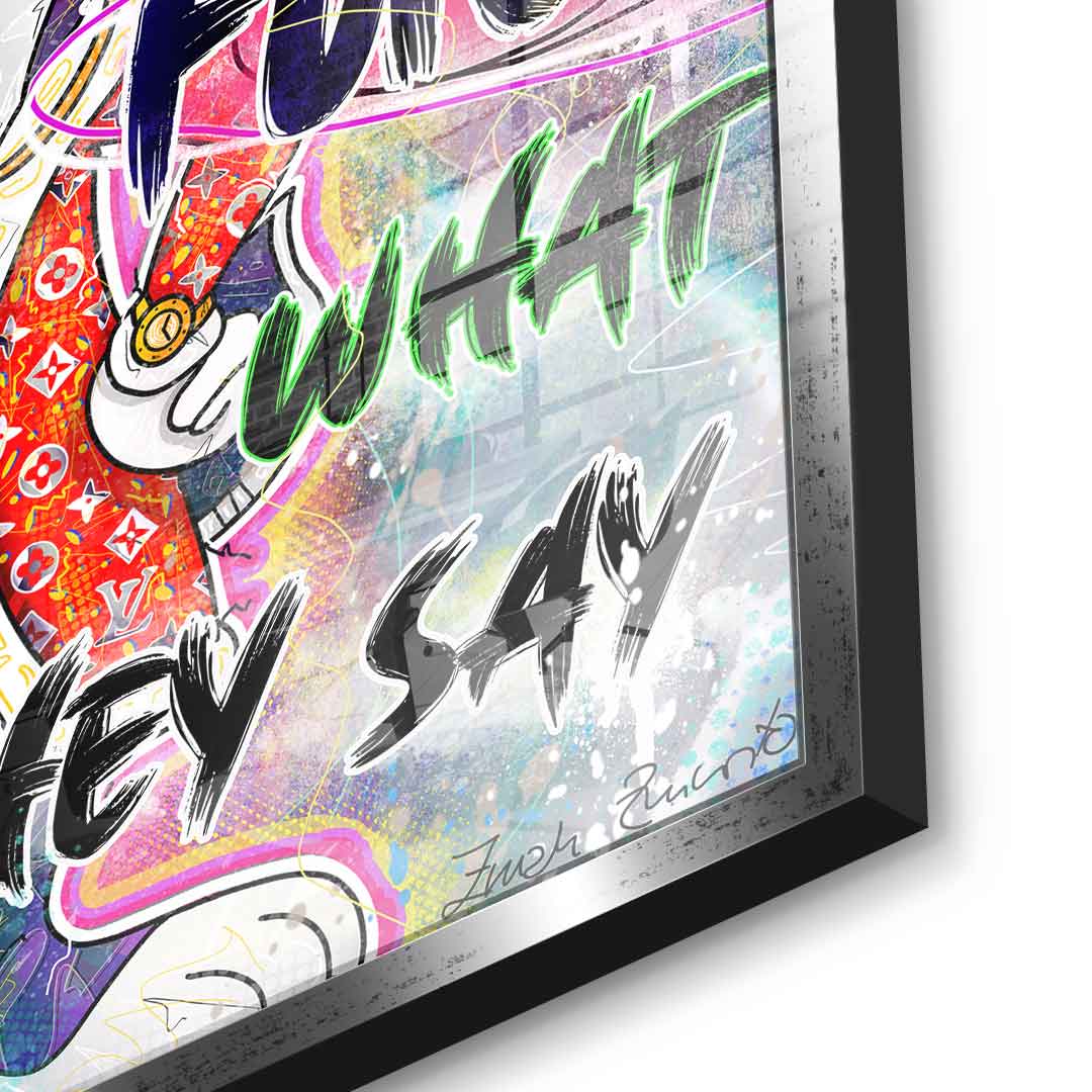 Bunny Fuck - Acrylglas