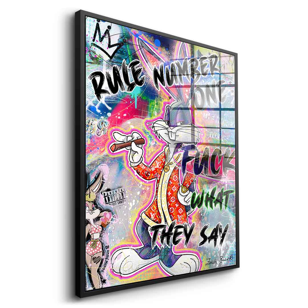 Bunny Fuck - Acrylglas