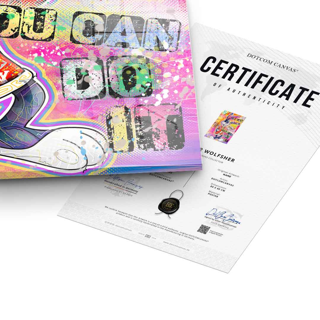 Bunny If You Can Dream It - acrylic glass