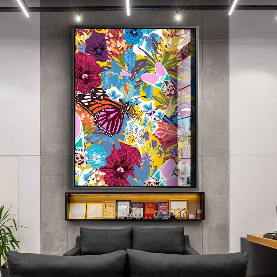 Butterfly Spree - Szkło akrylowe