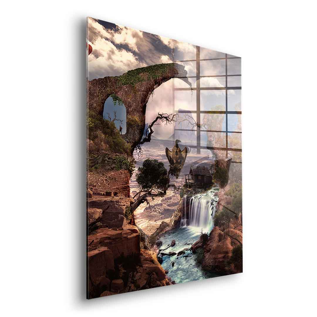 Canyon Skull - Acrylglas