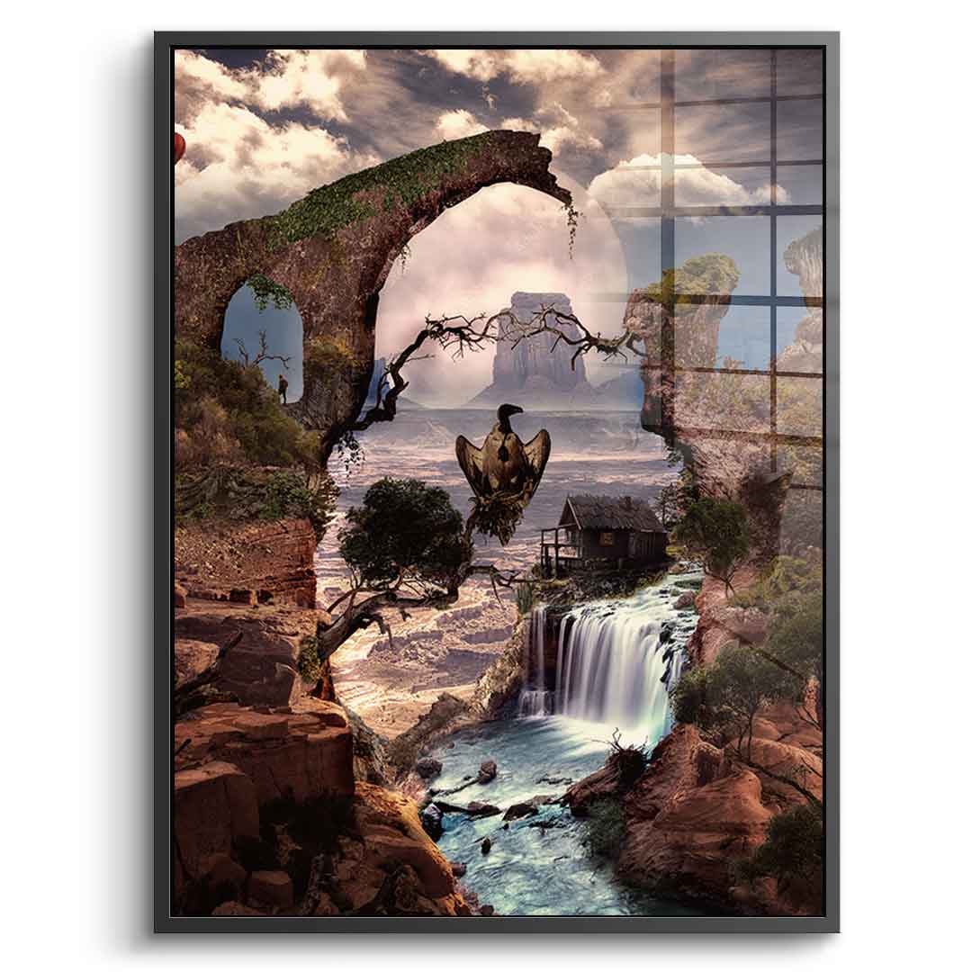 Canyon Skull - Acrylglas